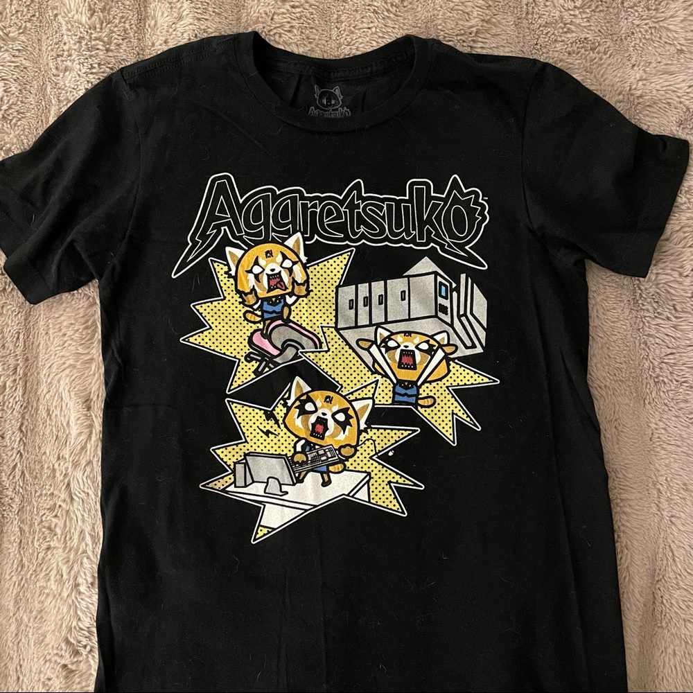 Official Sanrio Aggretsuko Shortsleeved T-shirt